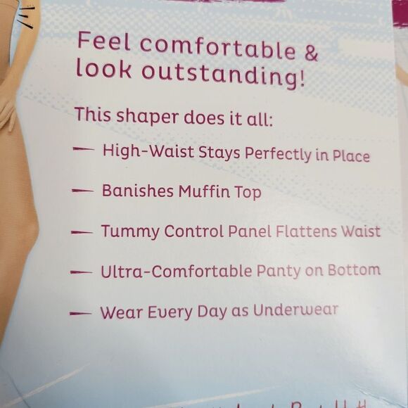 2 of SPANX HIGH WAIST SUPER CONTROL NUDE TAN SHAPER PANTY 7 1X 3X 4X NEW NWT - Picture 6 of 11